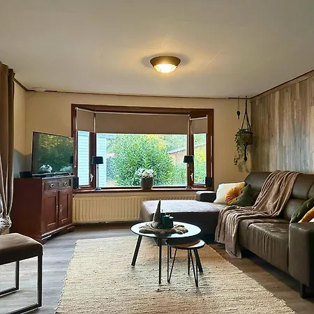 Rustiek Boschalet Sven Veluwe Met Omheinde Tuin Putten