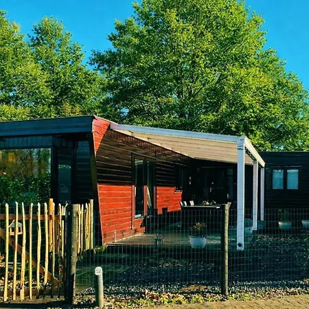 Chalet Rustiek Boschalet Sven Veluwe Met Omheinde Tuin Putten