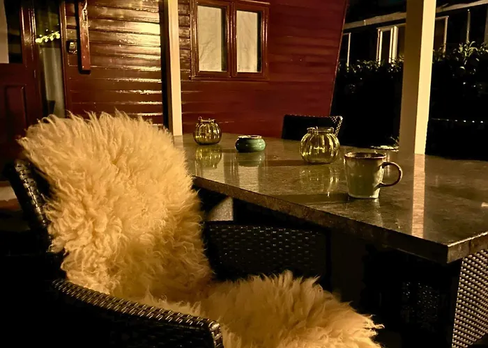 Alpstuga Rustiek Boschalet Sven Veluwe Met Omheinde Tuin *