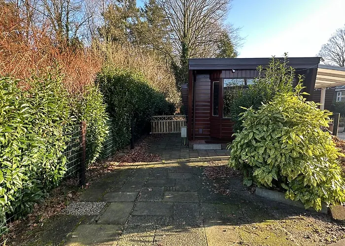 Alpstuga Rustiek Boschalet Sven Veluwe Met Omheinde Tuin *